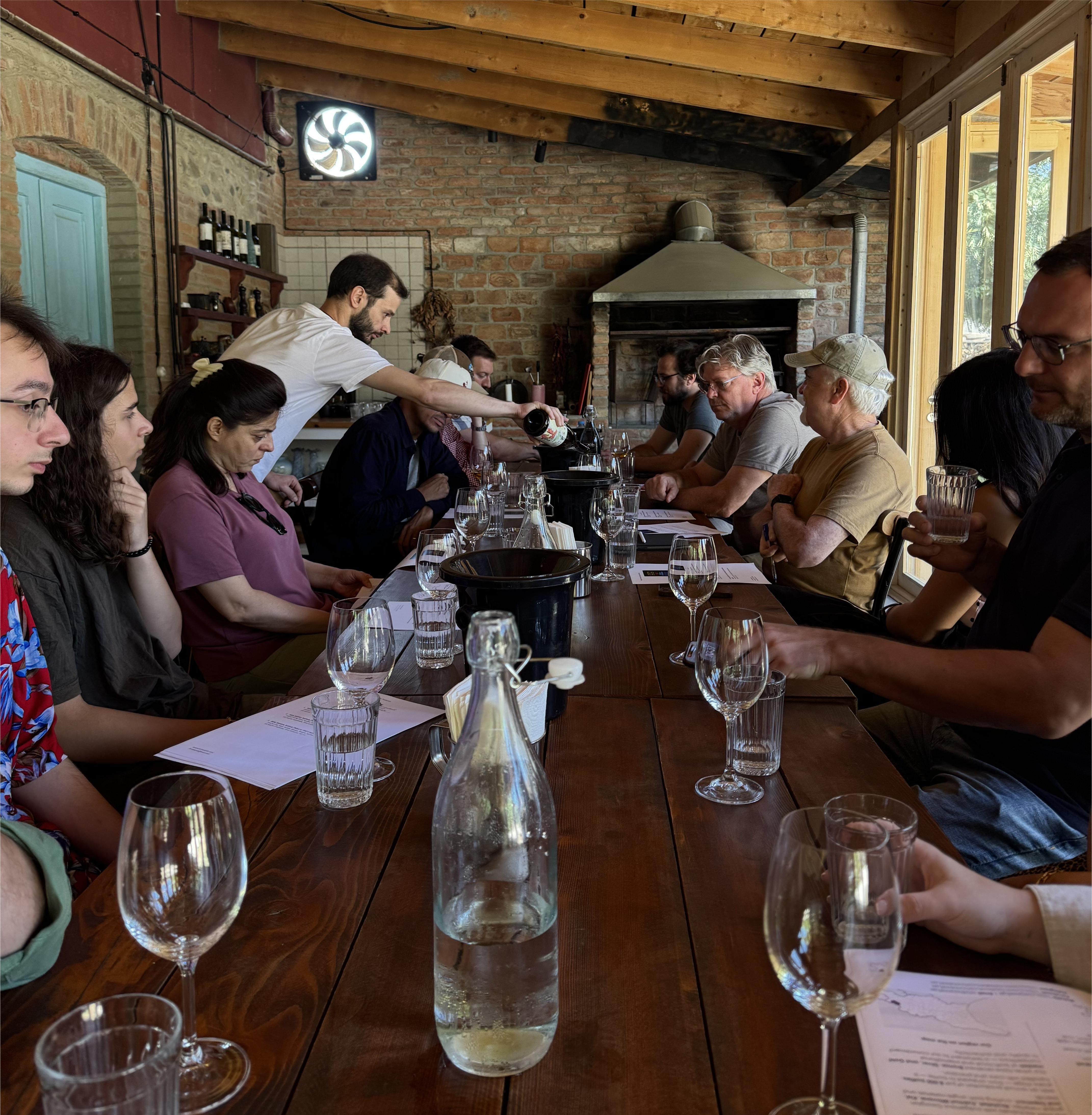 Natural Wine Association wineries participate in international tastings